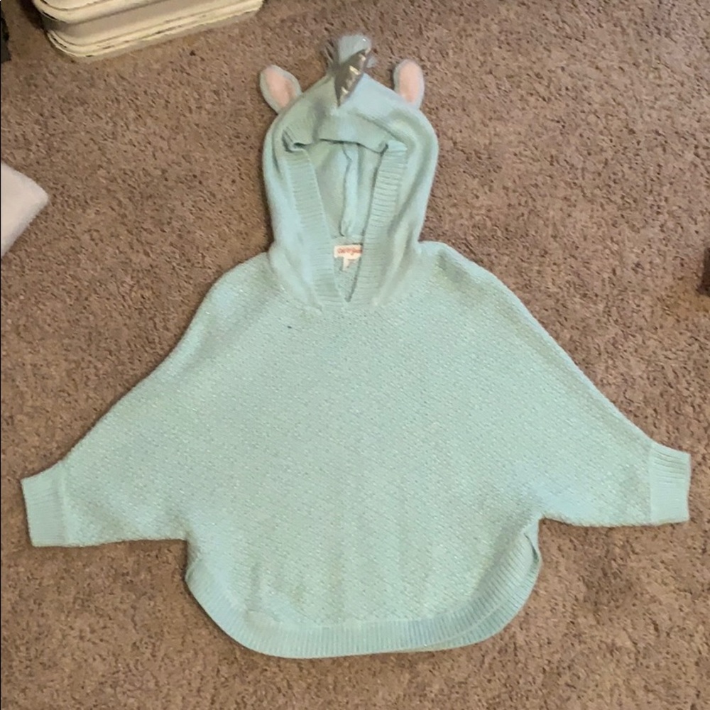 Poncho sweater